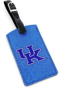 Kentucky Wildcats Blue Sparkle Luggage Tag