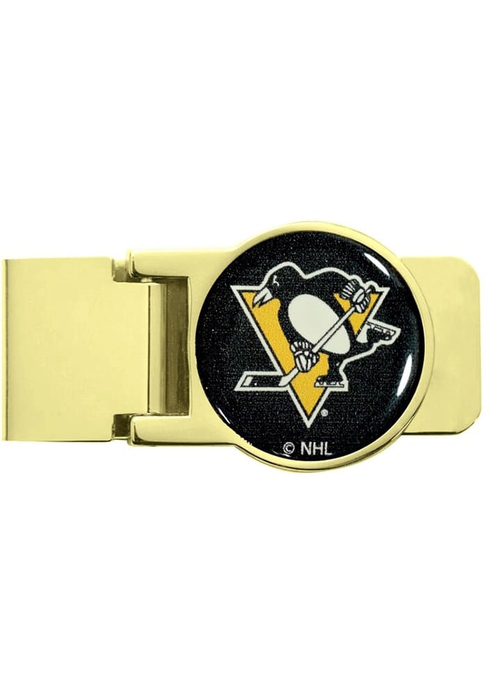 Pittsburgh Penguins Team Logo Mens Money Clip