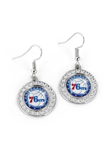 Philadelphia 76ers Dimple Womens Earrings