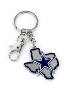 Dallas Cowboys Home State Keychain