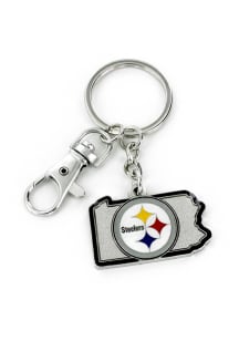 Pittsburgh Steelers Home State Keychain