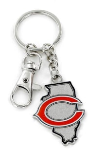 Chicago Bears Home State Keychain