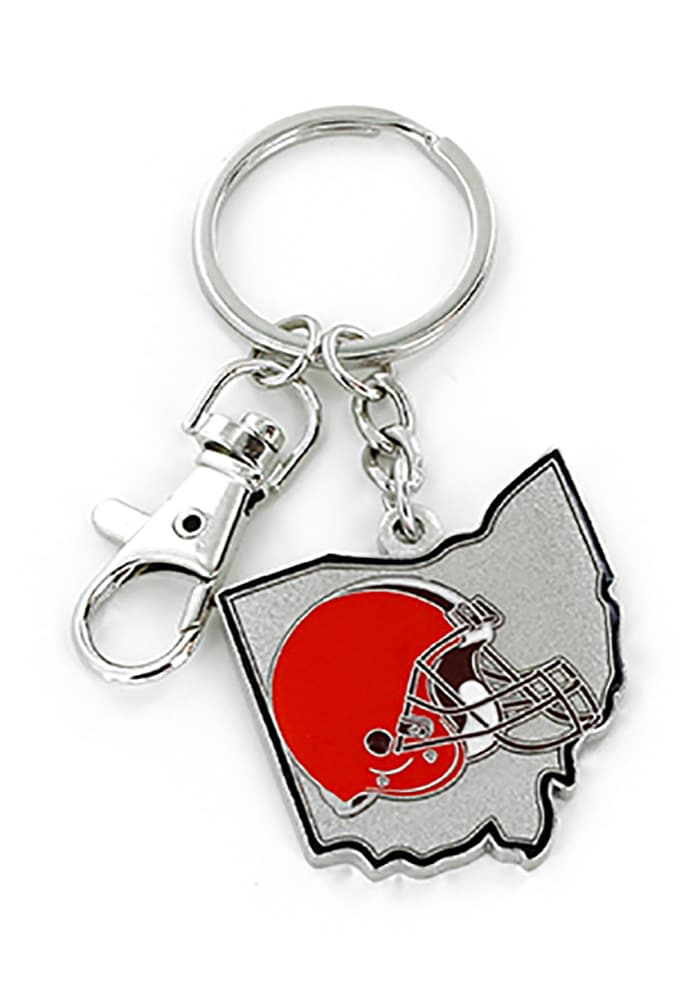 Cleveland Browns Logo Keyring