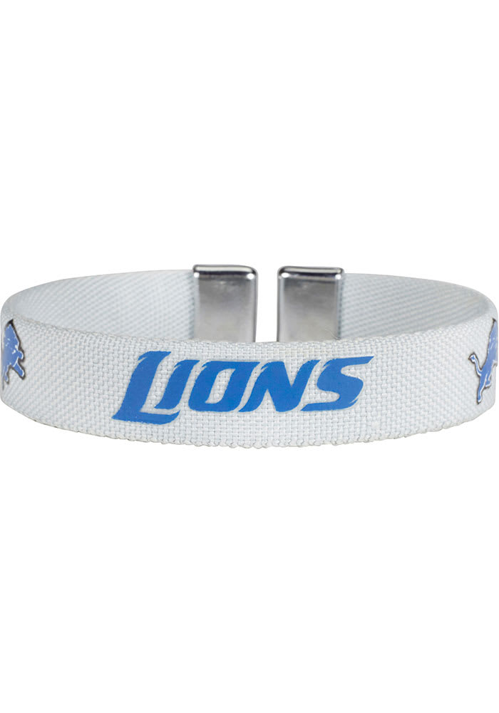 Detroit Lions Ribbon Womens Bracelet