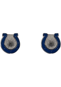 Indianapolis Colts Logo Post Womens Earrings