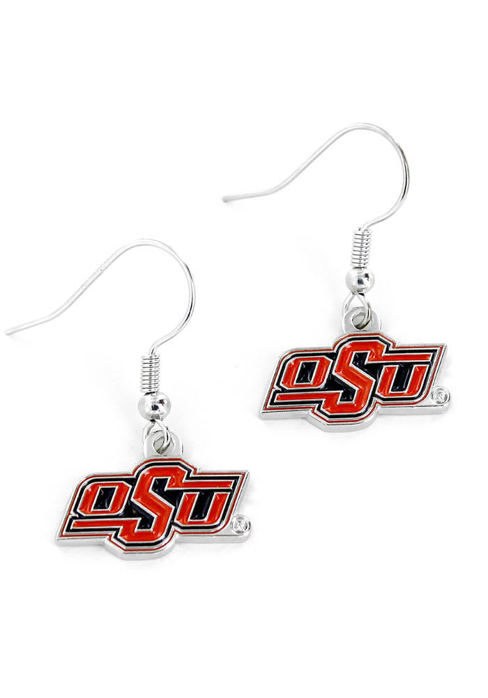Oklahoma State Cowboys Dangler Womens Earrings