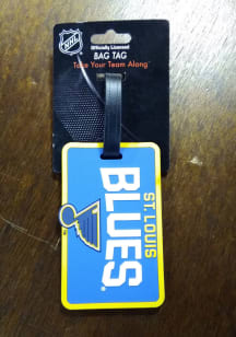 St Louis Blues Blue Soft Rubber Luggage Tag