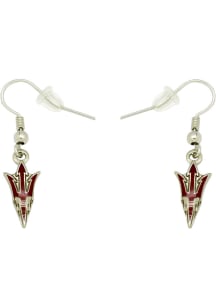 Arizona State Sun Devils Logo Dangler Womens Earrings