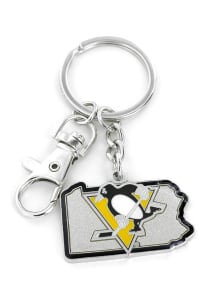 Pittsburgh Penguins Home State Keychain
