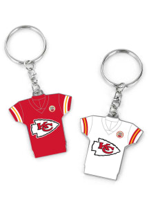 Kansas City Chiefs Home and Away Jersey Keychain