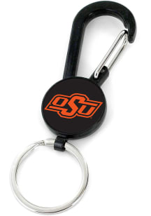 Oklahoma State Cowboys Metal Carabiner Keychain