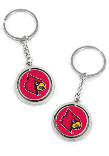 Louisville Cardinals Spinning Keychain