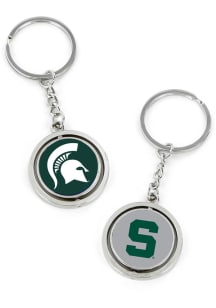 Michigan State Spartans Spinning Keychain