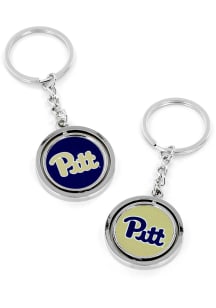 Pitt Panthers Spinning Keychain