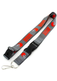 Cleveland Browns Charcoal Lanyard