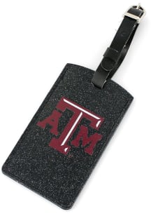Texas A&amp;M Aggies Maroon Glitter Luggage Tag