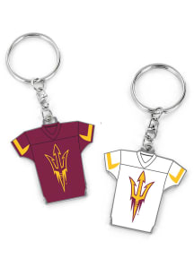 Arizona State Sun Devils Reversible Jersey Keychain