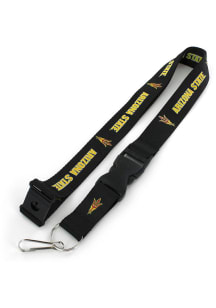 Arizona State Sun Devils black Lanyard