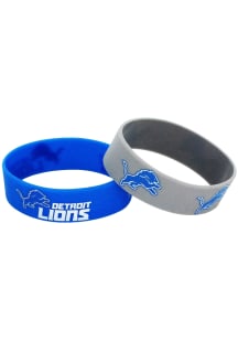 Detroit Lions Wide 2 Pack Kids Bracelet