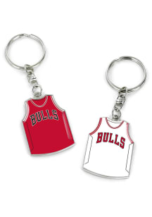 Chicago Bulls Reversible Jersey Keychain