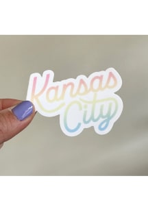 Kansas City Kansas City script design Stickers
