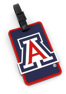 Arizona Wildcats Red Rubber Luggage Tag