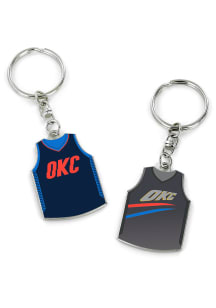 Oklahoma City Thunder Reversible Jersey Keychain