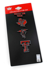 Texas Tech Red Raiders Souvenir 4 Piece Pin