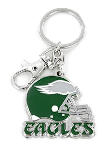 Philadelphia Eagles Retro Helmet Heavyweight Keychain - Kelly Green