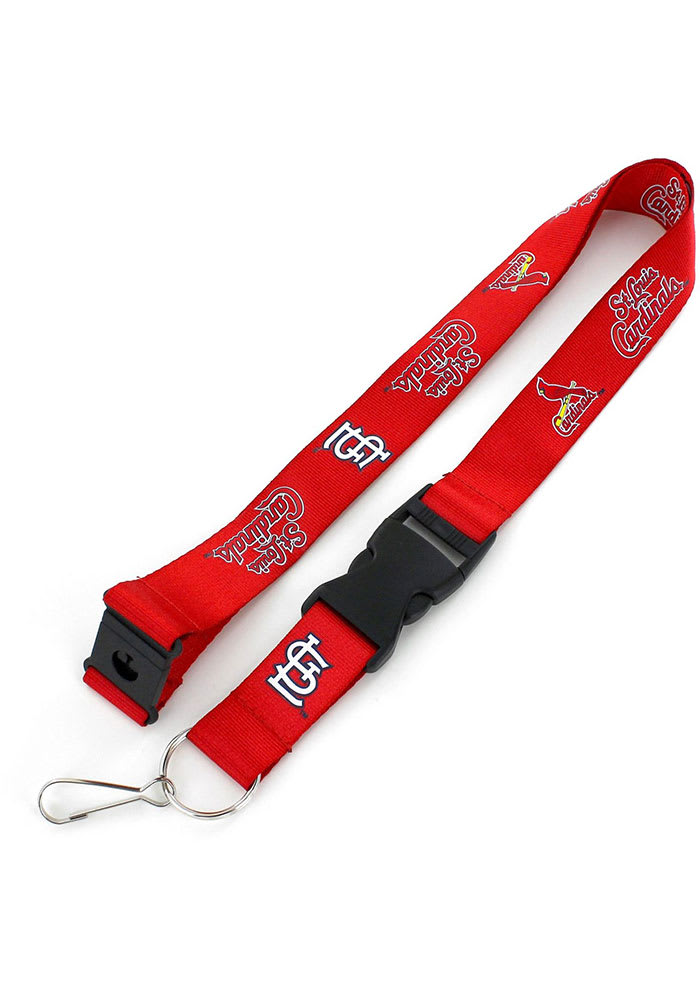  MLB St. Louis Cardinals Two Tone Lanyard, Red, One