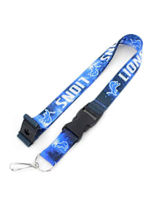 Detroit Lions Galaxy Lanyard - Blue