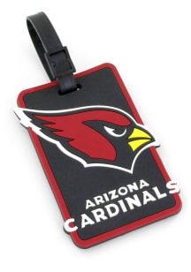 Arizona Cardinals Red Rubber Luggage Tag