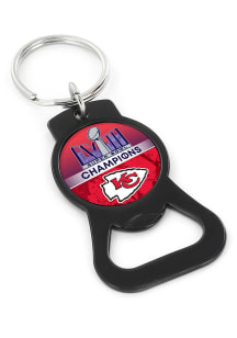 Kansas City Chiefs Super Bowl LVIII Champs Keychain