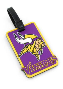 Minnesota Vikings Gold Soft Luggage Tag