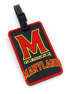 Maryland Terrapins Aminco Soft Luggage Tag - Red