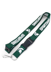 Michigan State Spartans Green Team Color Lanyard