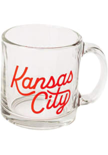 Kansas City Script Ceramic Mug - Red