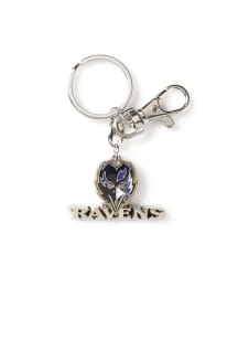 Baltimore Ravens Team Logo Heavyweight Keychain