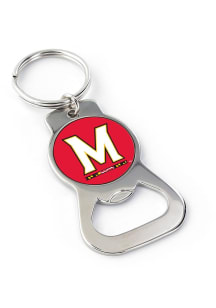 Red Maryland Terrapins Bottle Opener Keychain