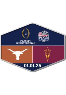 Texas Longhorns Souvenir 2025 Peach Bowl Pin -