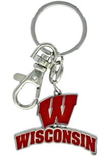 Wisconsin Badgers Heavyweight Keychain