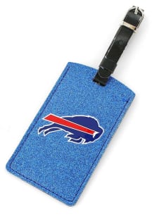 Buffalo Bills Blue Glitter Luggage Tag