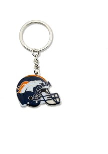Denver Broncos Helmet Keychain
