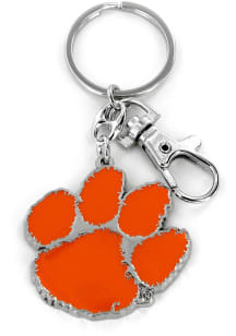Clemson Tigers Heavyweight Keychain - Orange