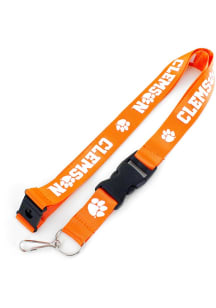 Clemson Tigers Orange Lanyard - Orange