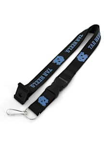 North Carolina Tar Heels Black Lanyard - Black