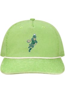 Basketball Sparty Skully Michigan State Spartans Mens Snapback - Green