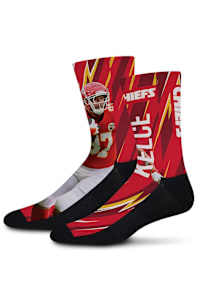 Travis Kelce For Barefeet Originals Kansas City Chiefs Red Player Big Energy Yth Youth Crew Socks