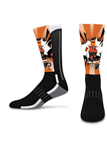 Philadelphia Flyers Orange Mascot Ka-Pow Youth Crew Socks