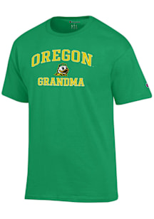 Champion Oregon Ducks Green Grandma Jersey Short Sleeve T Shirt